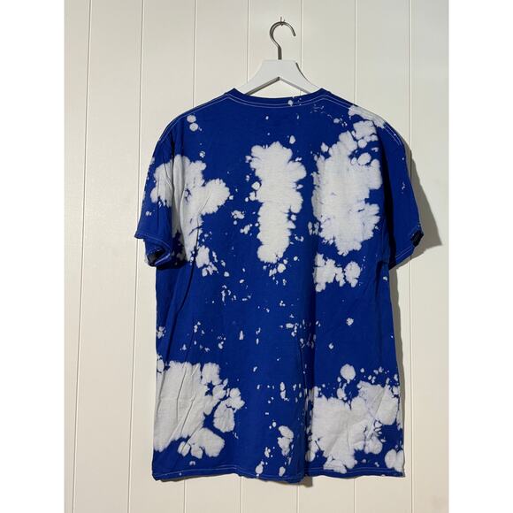Metallica Graphic Tee In Vertigo You Will Be Tie Dye Blue White Mens Large - Picture 2 of 5